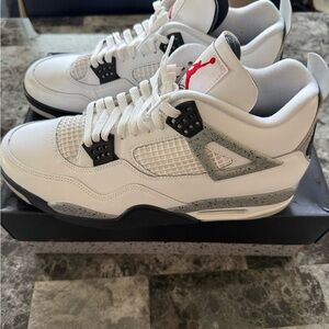 Jordan White and Black Men's Shoes